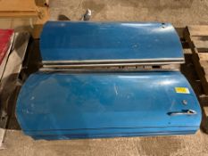 (2) Blue 1970-1972 Chevy Monte Carlo Doors