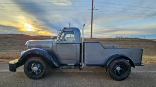Watford, ND- 1948 Vintage International Tow Truck