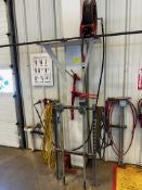 Ratchet Load Binders, cords, Air Hose Reel