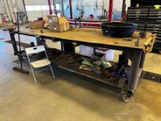 Welding Table w/ caters & Doyle vice