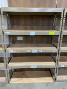 Lot of 4 Industrial Shelves