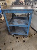 Heavy Duty 3 Tier Rolling Cart - Dowagiac Plant Location