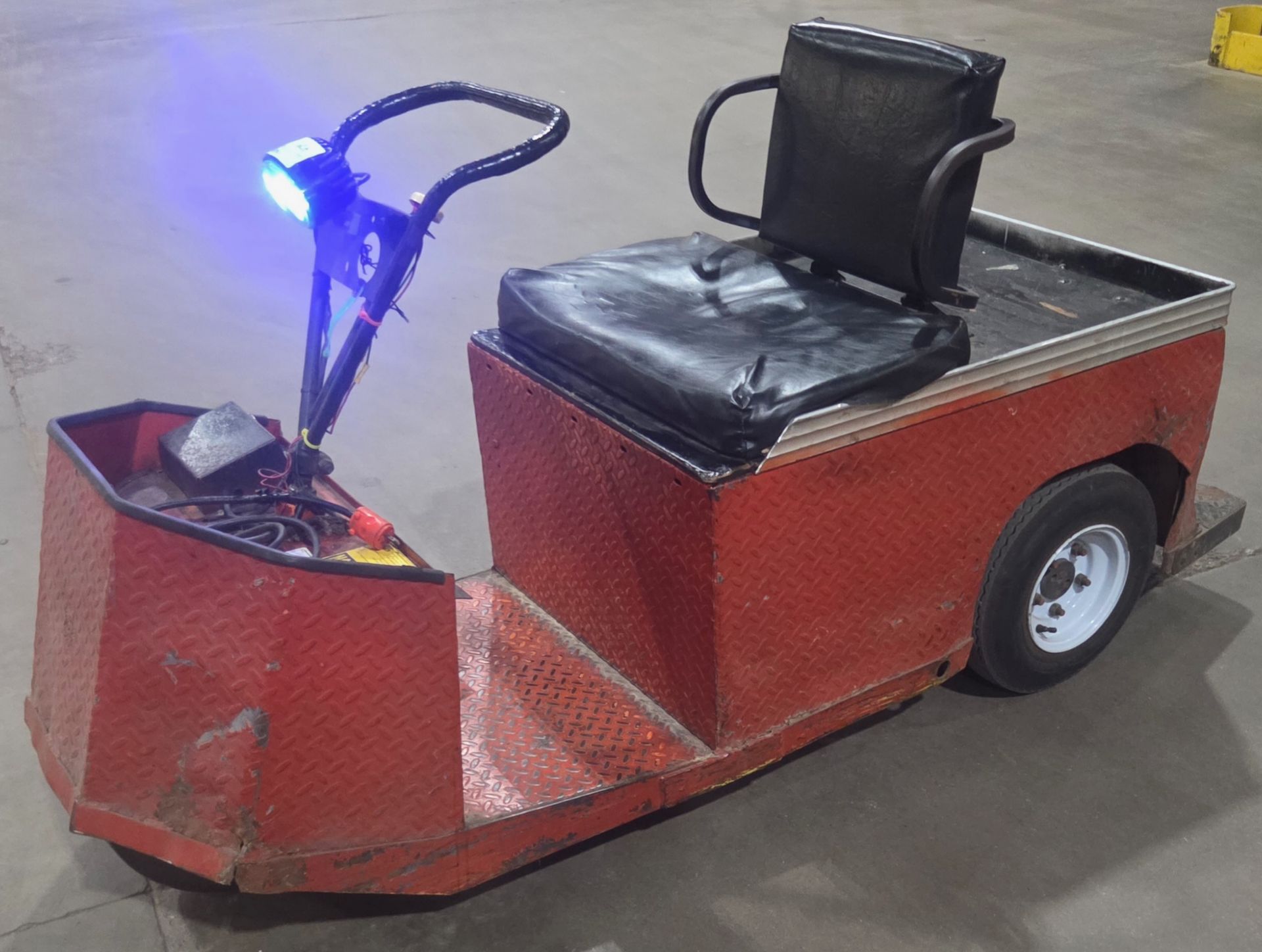 Web Rider Cart Taylor Dunn Cart- Single Rider Cart, Running