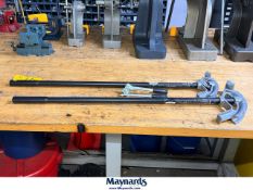 (1) Lot of (2) RIGID SOUTH-WIRE pipe benders