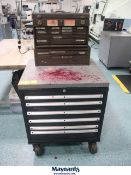 6-Drawer Rolling Tool Cabinet with Contents
