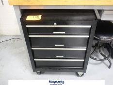 4-Drawer Cabinet with Citizen L20 Screw Machine Accessories