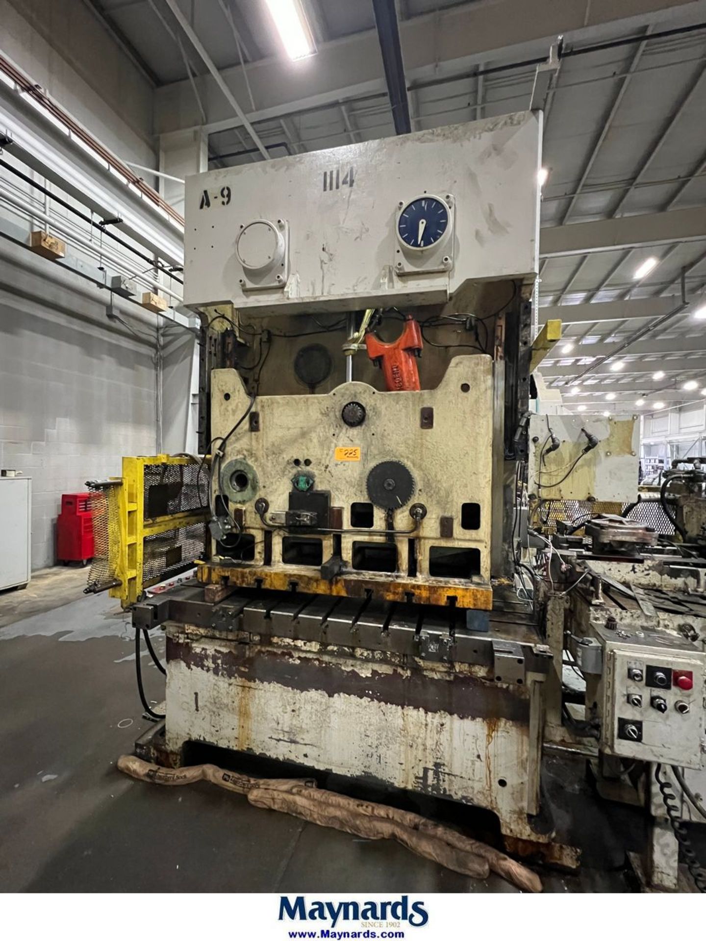 Sutherland Frame 160 Ton Heller Sutherland #Mark 2 SNC-D-160 2-Point Gap Frame Press 30 ...