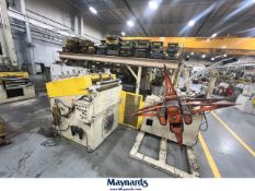 16,000 Lb Rowe Uncoiler & 36" Coe Straightener