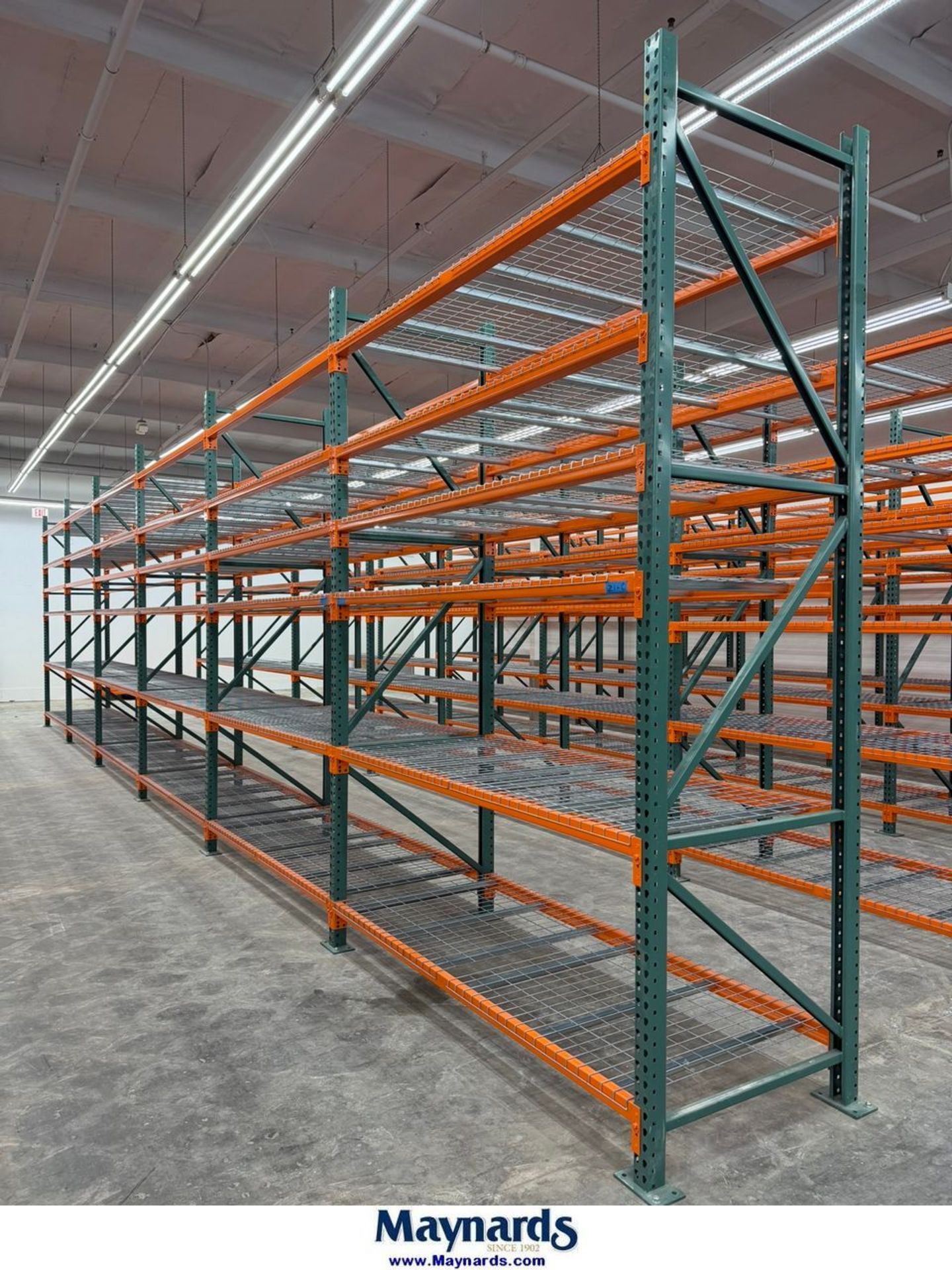 (42) Sections of Pallet Racking ; (49) 12' H x 42