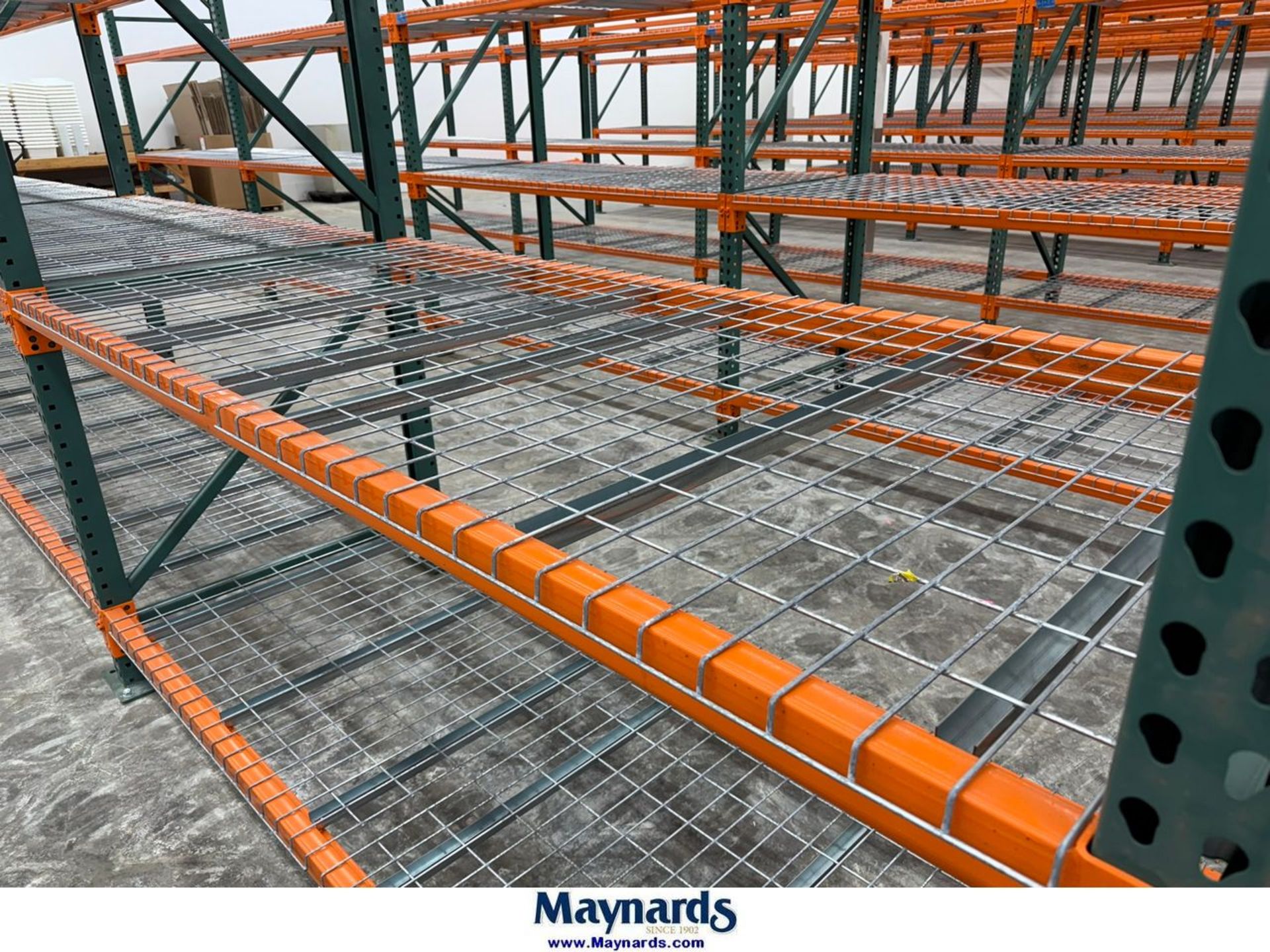 (42) Sections of Pallet Racking ; (49) 12' H x 42