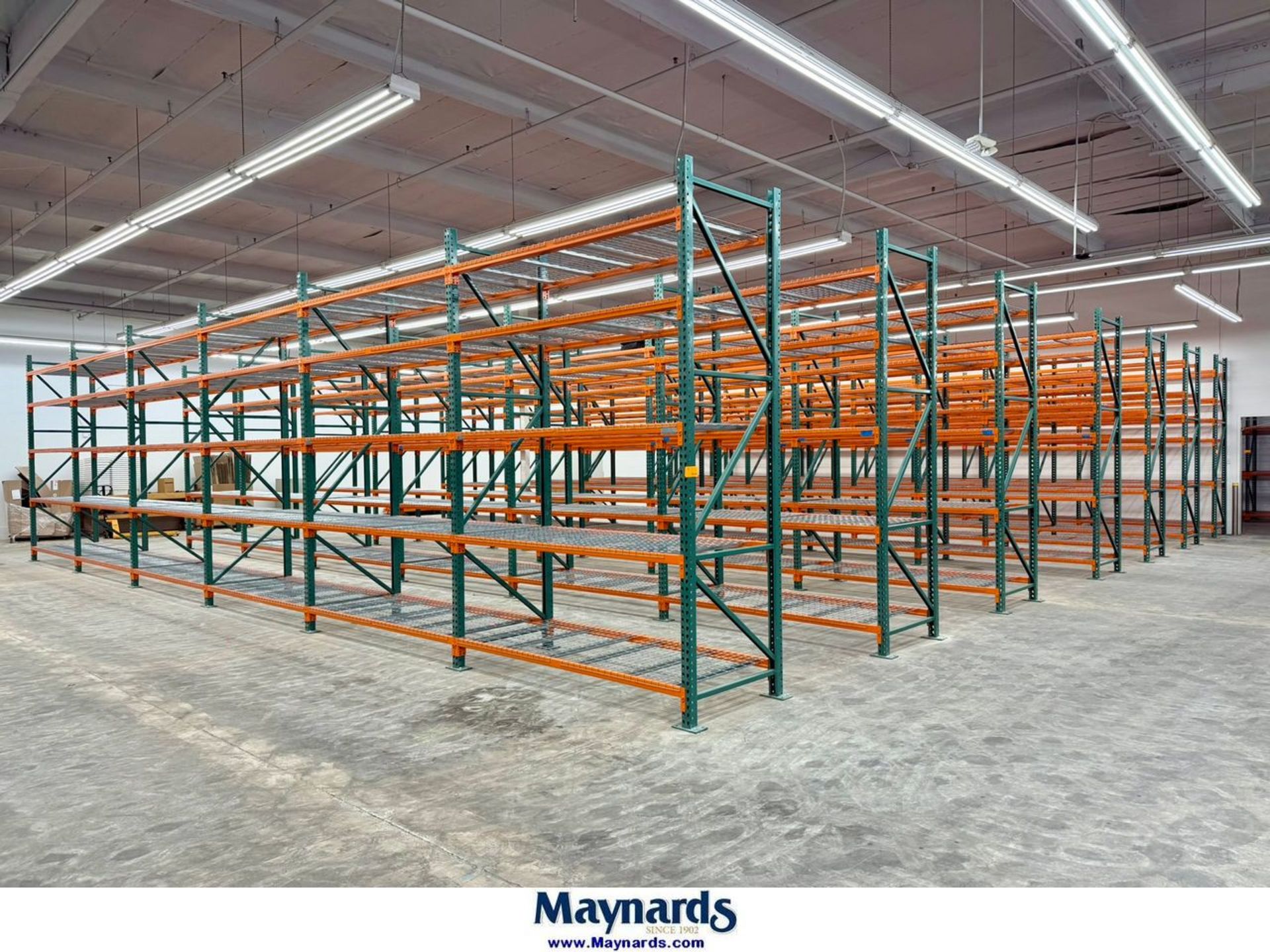 (42) Sections of Pallet Racking ; (49) 12' H x 42