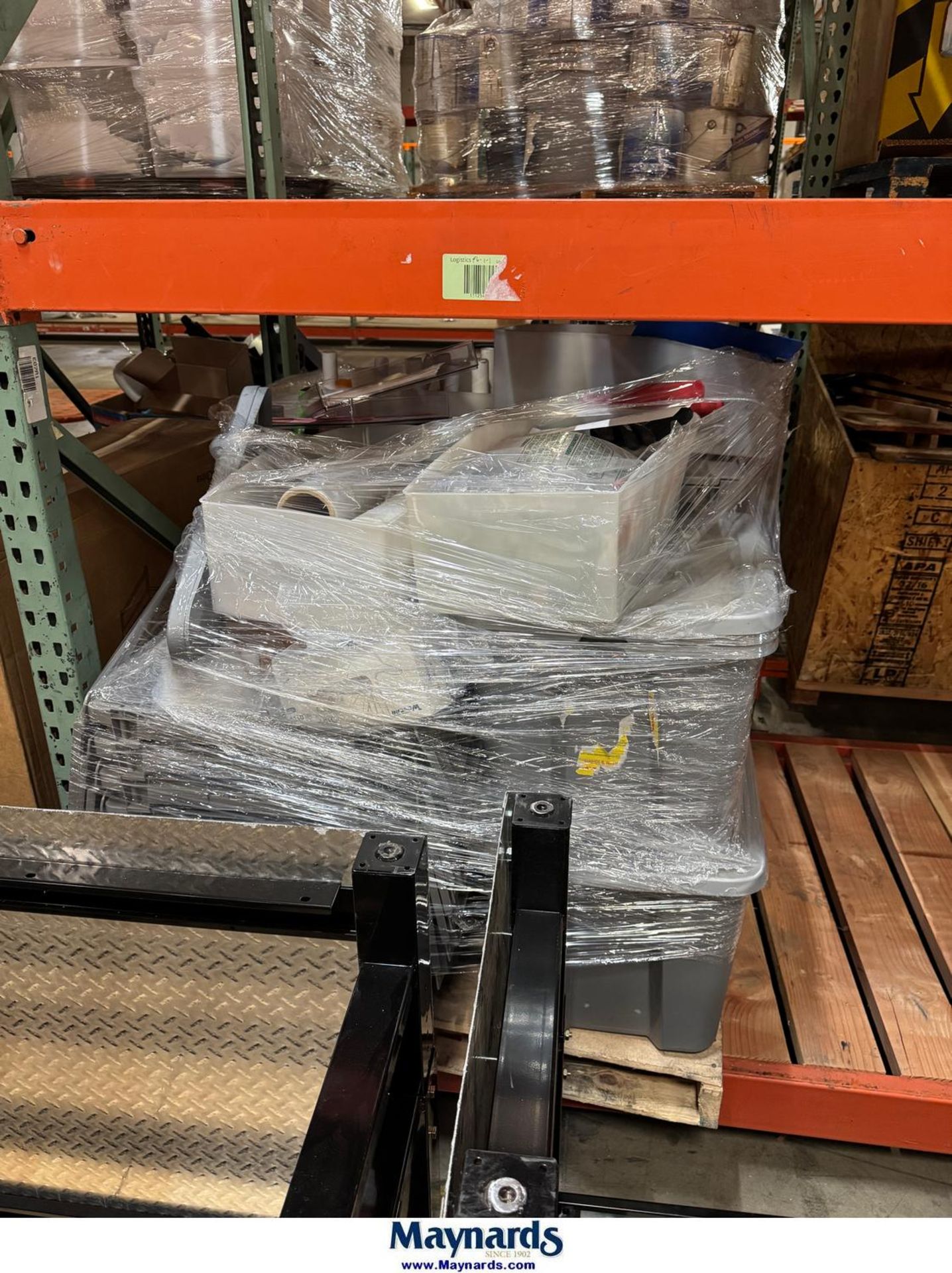 Content of Pallet Racking NOTE: Some Pallets May Not Contain Contents ...