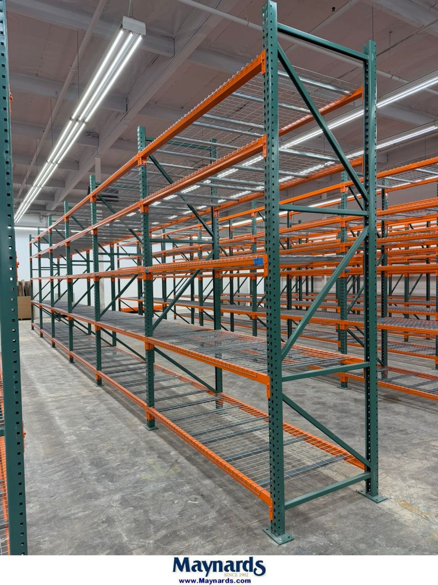 (42) Sections of Pallet Racking ; (49) 12' H x 42