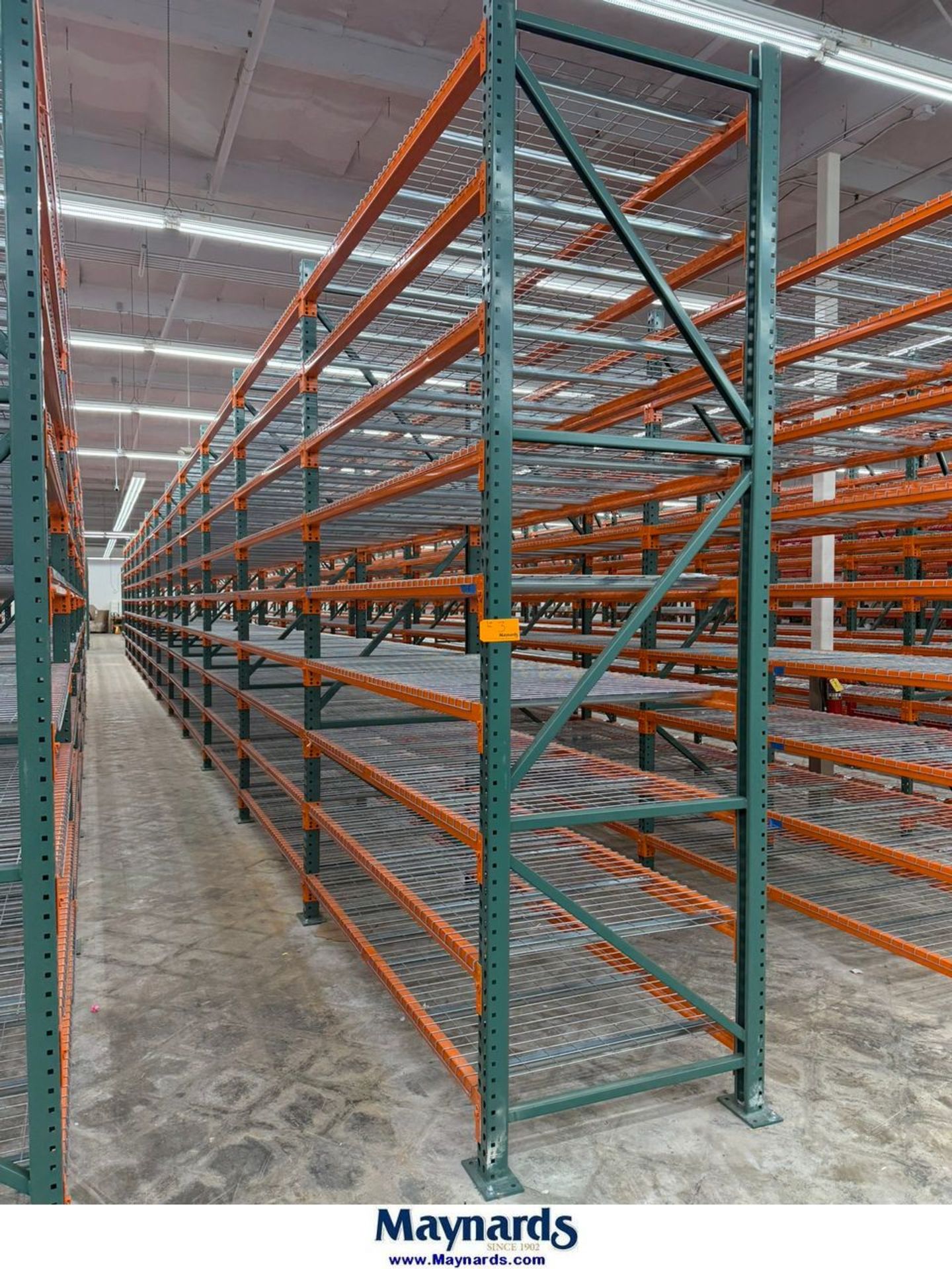 Edge Racking Palelts (102) Sections of Pallet Racking ; (111) 12' H x 42