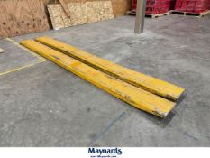 8' L x 7" W Fork Extensions