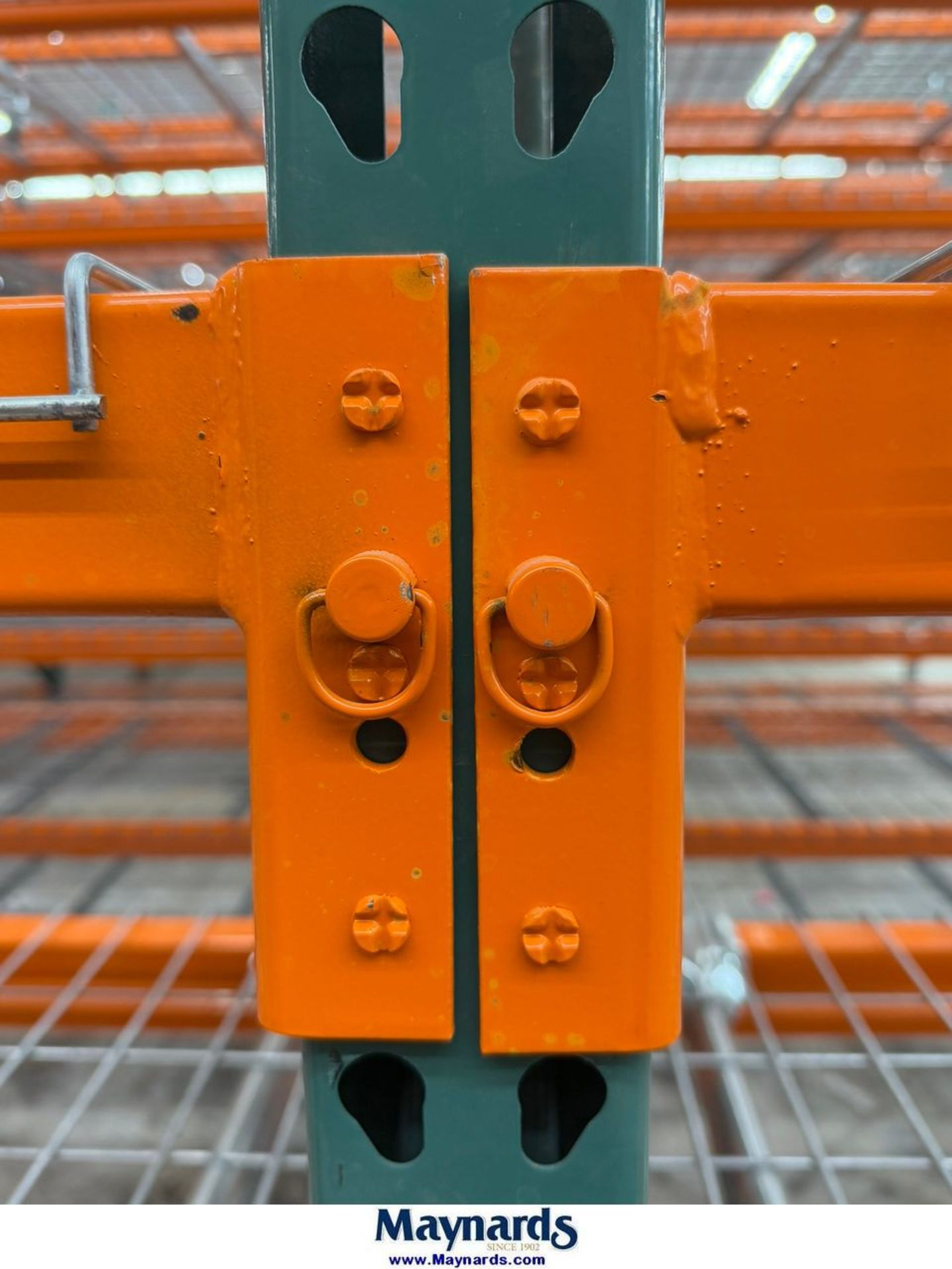 (72) Sections of Pallet Racking ; (78) 12' H x 24