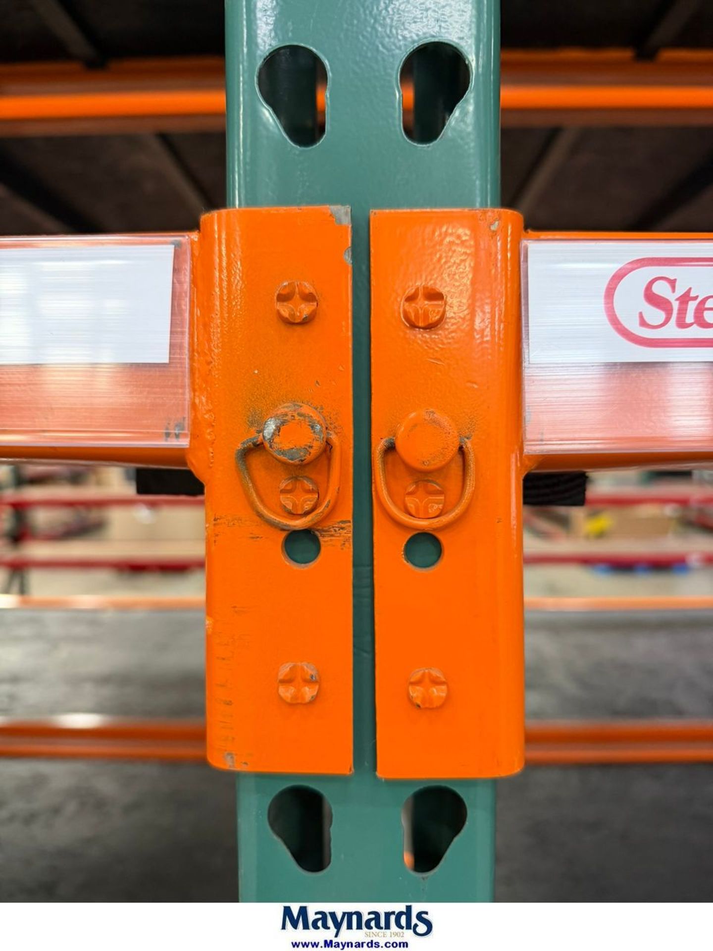 (10) Sections of Pallet Racking (No Contents) ; (12) 8' x 42