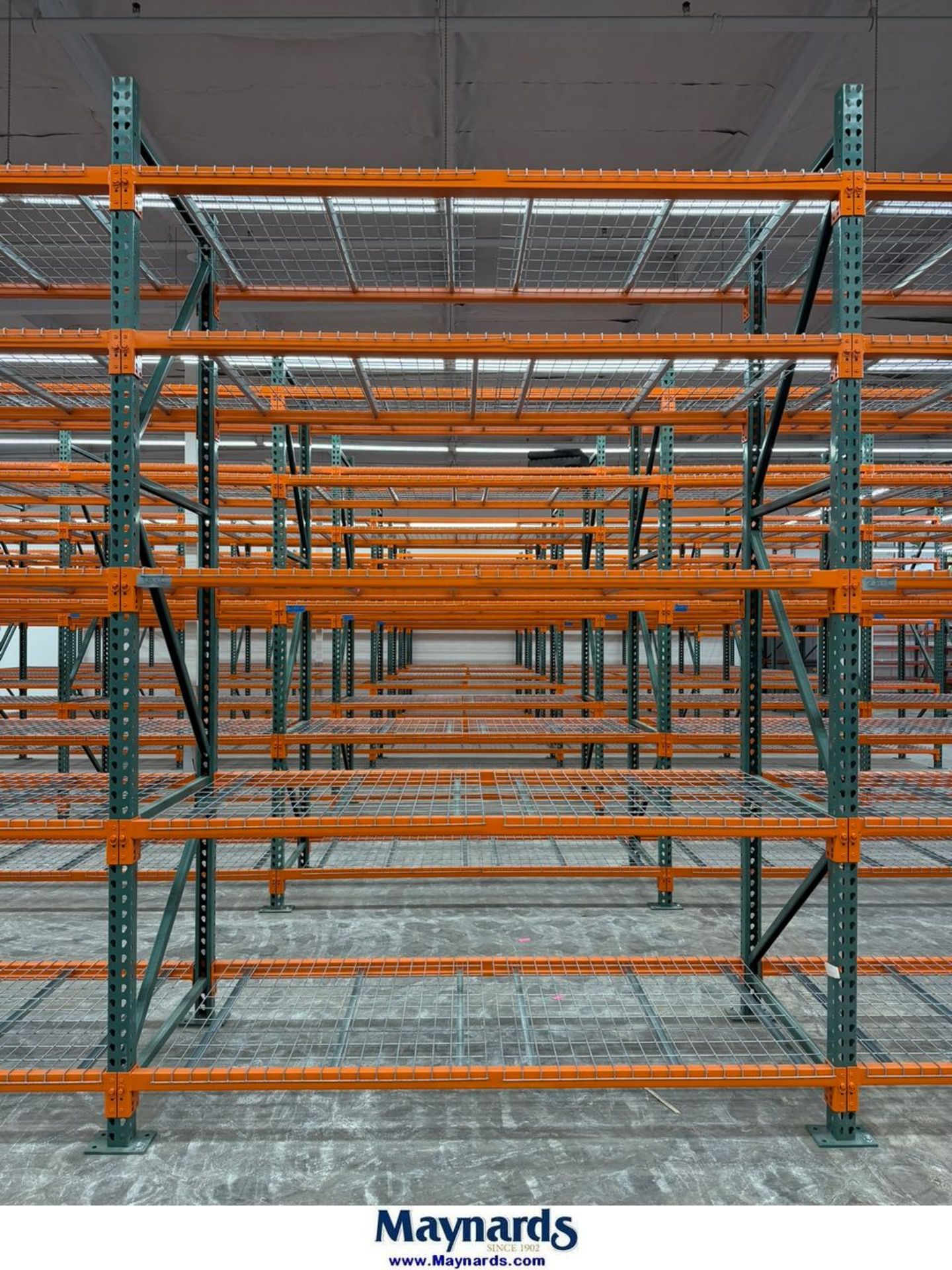 (42) Sections of Pallet Racking ; (49) 12' H x 42