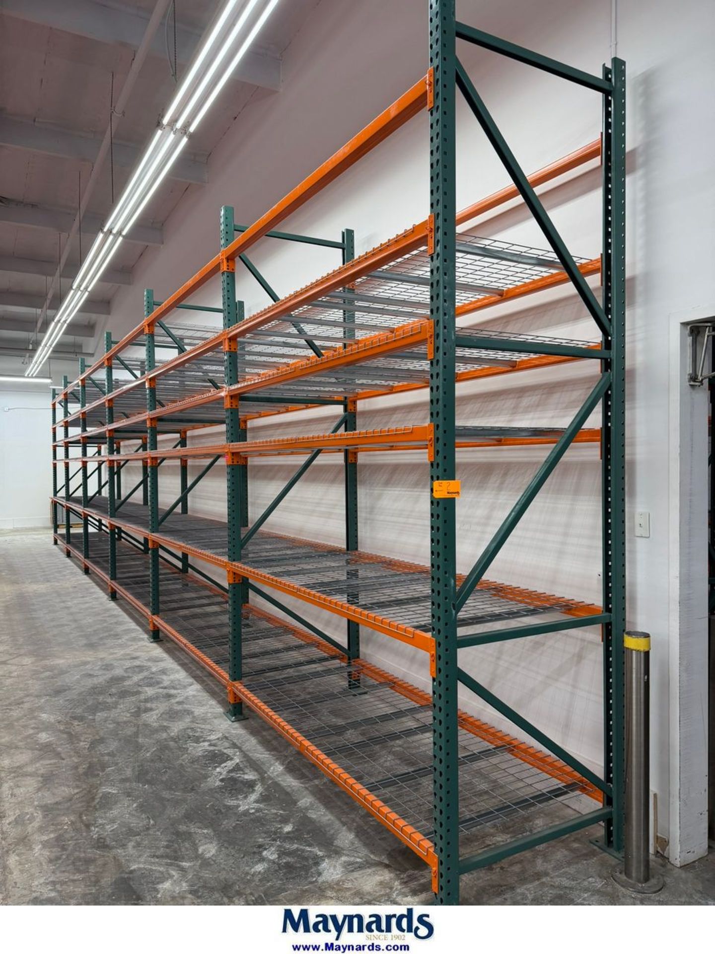 (42) Sections of Pallet Racking ; (49) 12' H x 42