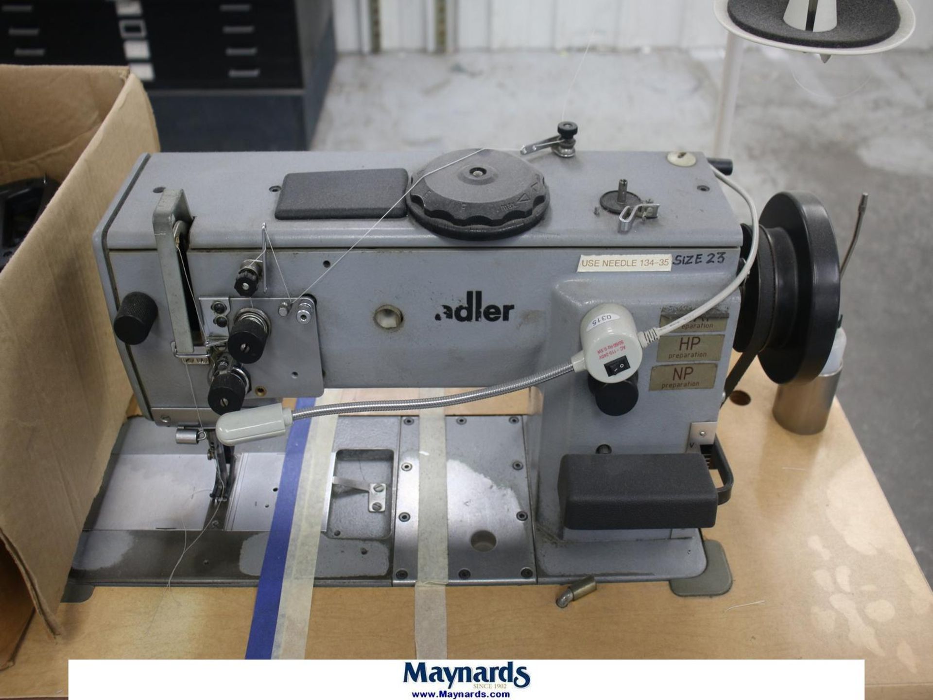 Adler Commercial Sewing Machine Includes Table and Accessories [Loc ...