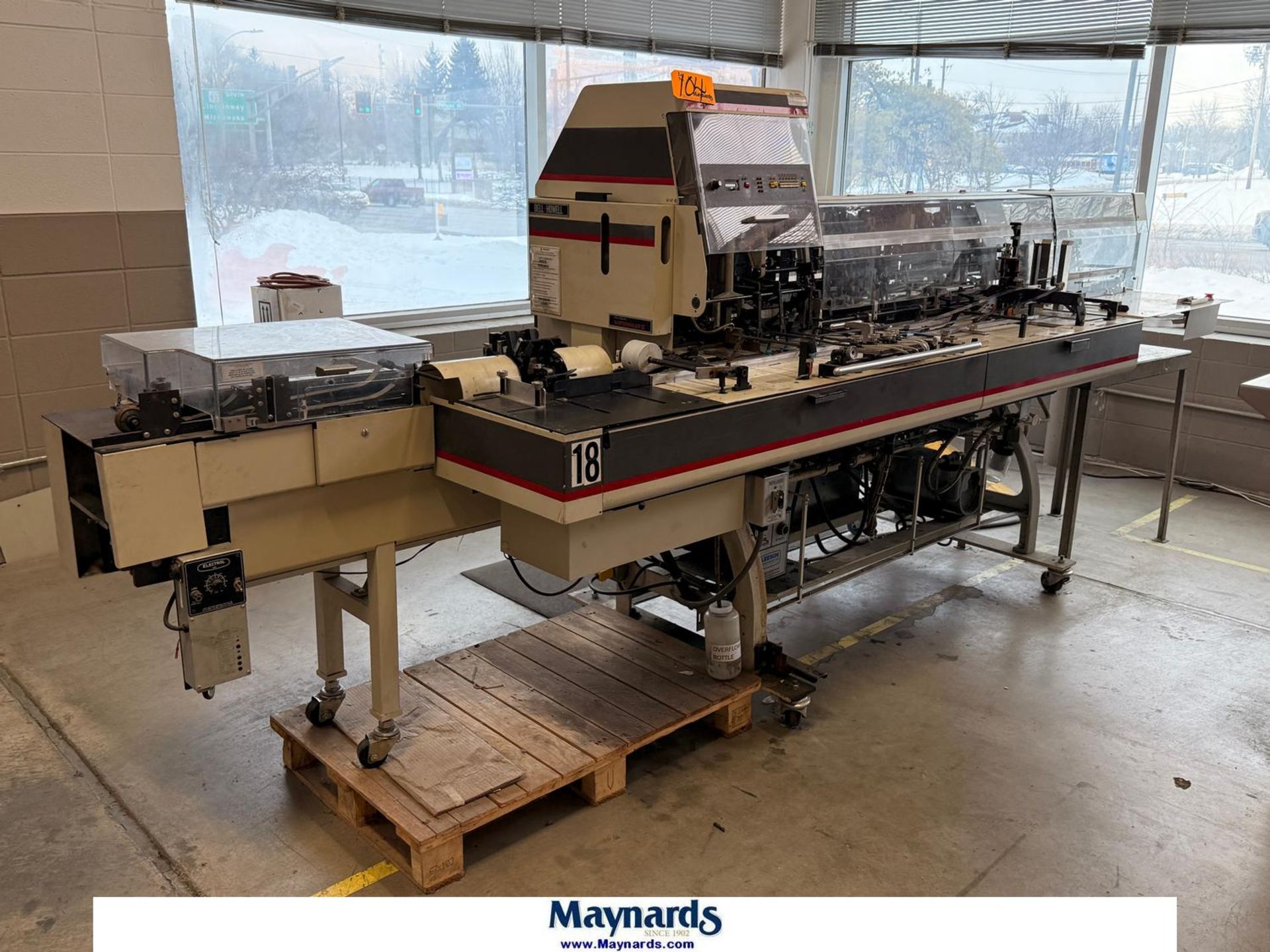 BELL AND HOWELL MASTER MAILER III MAIL INSERTER MAIL INSERTER, 6 ...