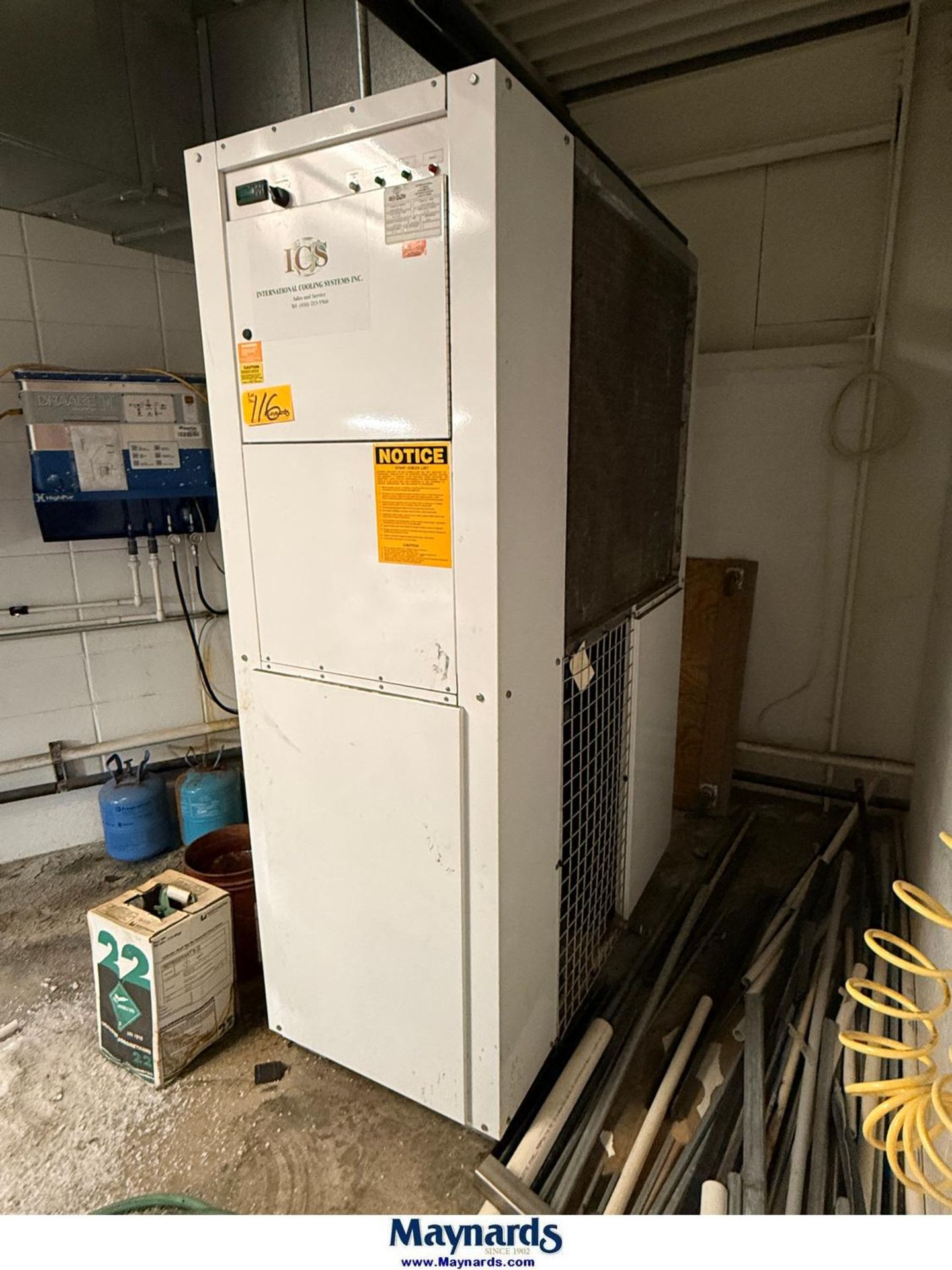 International cooling system MJSA-008-SCS cooling unit 460 V, 3 ph., 60 ...