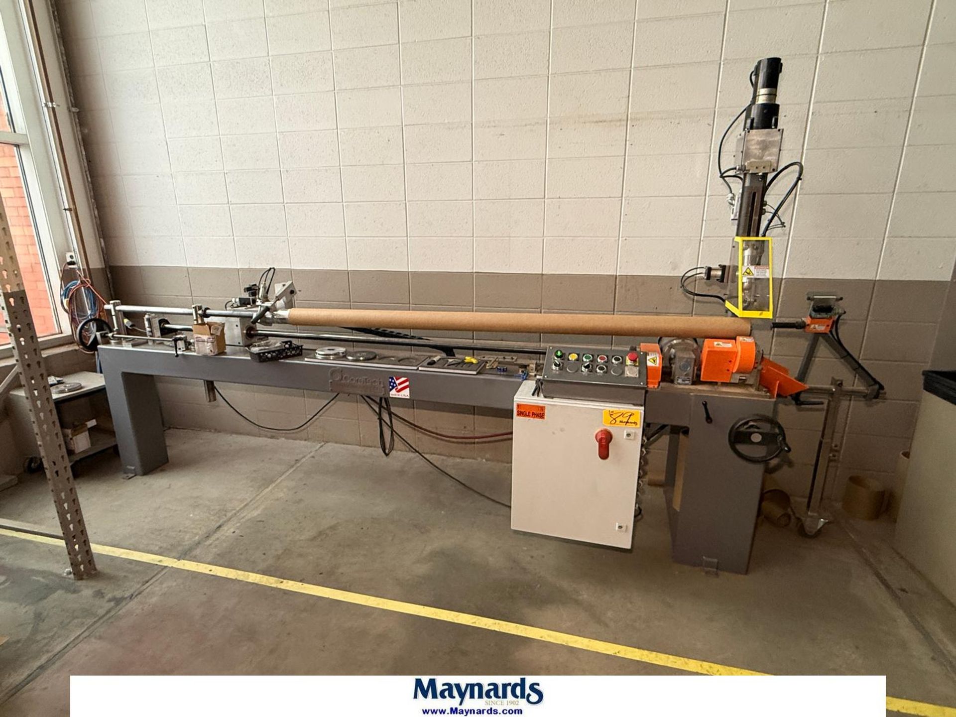 Coretec Cut Core-Tech International CT10/90 Core cutting machine 7' L 120 V, 20 A ...