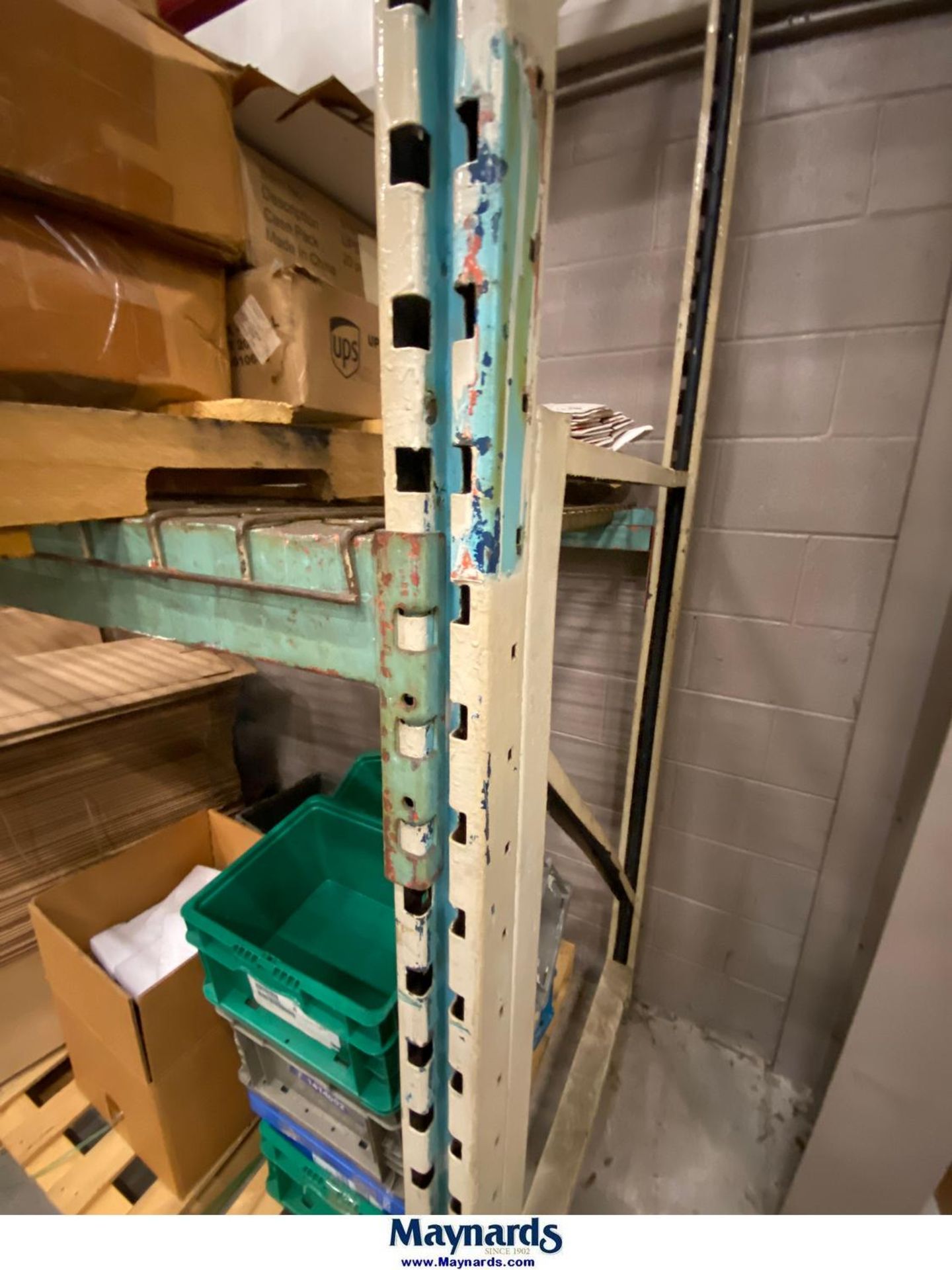 H 8413 Racking Pallet Racking (128) sections of pallet racking Upright ranging from 14 ...
