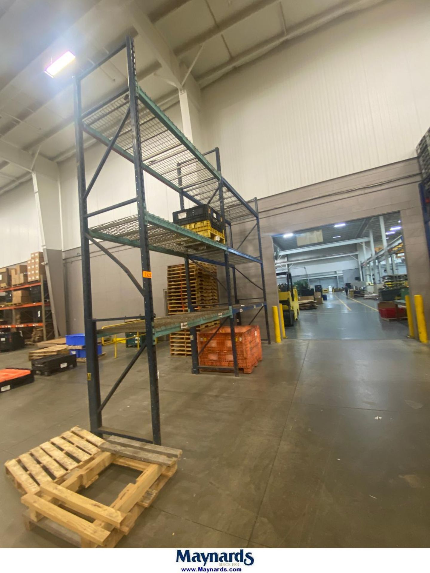 Rectangular Pallet Racking Cross Section Pallet Racking (128) sections of pallet racking Upright ranging from 14 ...