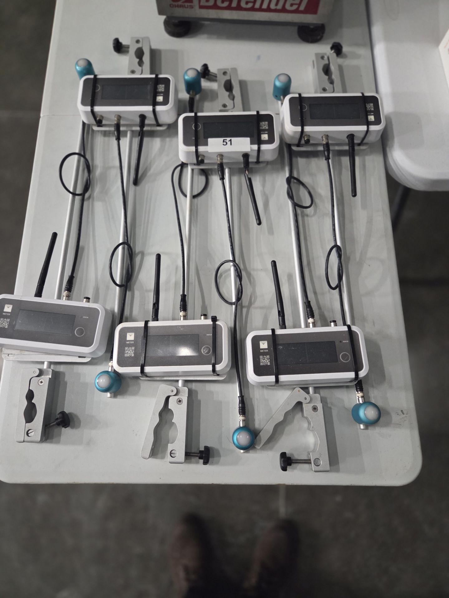 LOT OF (6) AROYA SENSOR NOSE, WITH APOGEE SQ-521 QUANTUM SENSOR EXTENSION