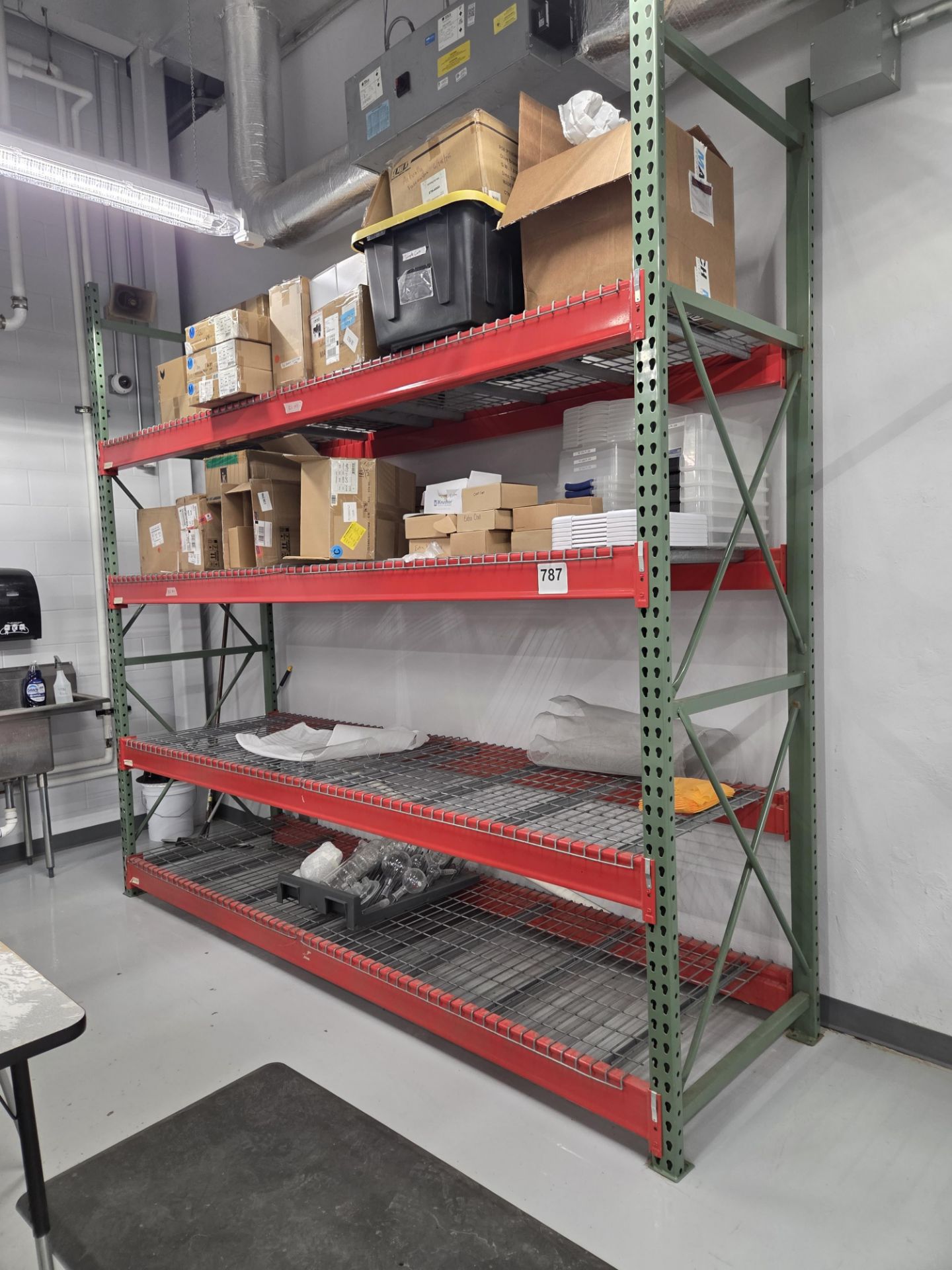 Square Box Section Racking SECTION 36X120X120 RACKING W/8 X 4
