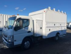 2014 Mitsubishi Fuso FE125 S/A Utility Truck