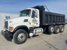2007 Mack CV713 16' Tri-Axle Dump Truck