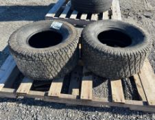(2) Rear NHS Mower Tires Armstrong Zero