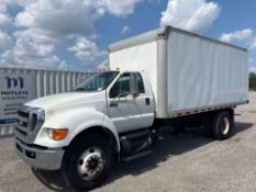 2015 Ford F750 XL Super Duty 18 S/A Box Truck
