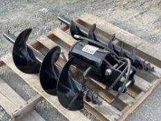 Excavator Auger w/(2) Bits