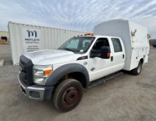 2011 Ford F450 Super Duty Utility Crew Cab Truck