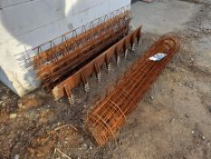 Reinforcement: 6in x 6inch Welded Wire Mesh Roll & Rebar Chairs - 4in and 6 inch