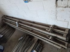 (11) 10 ft x 4 in Concrete Sidewalk Forms