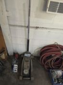 Pittsburg Heavy Duty Hydraulic Floor Jack, 4 TON Capacity, Grey