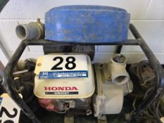Honda WB20XT Water Pump, 2 in, Gasoline Powered