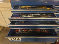 Contents (4) Drawers: Assorted Hand Tools