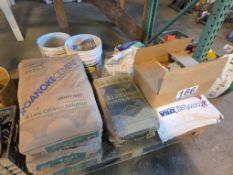 Pallet Lot: Portland Cement, Sakrete, Patch Material, and Calcium Chloride (Mortar and Concrete)