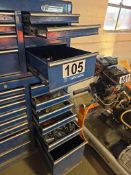 Contents (9) Drawers: Assorted Hand Tools & Shop Items