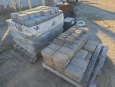 (2) Pallets: Paving Stones including Alleyway Cobble 4 Piece Mixed Bundles