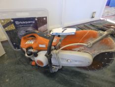Stihl TS420 CutQuik Concrete Cut Off Saw, Includes 2 Diamond Blades