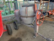 Whiteman WC-92P Concrete Mixer Portable Gas Powered
