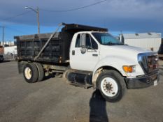 2005 Ford F750XLT Super Duty Single Axle Dump Truck