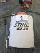 STIHL SG 20 Backpack Sprayer, 5-Gallon Tank