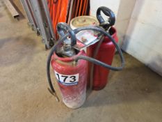 (2) CHAPIN 2007 Industrial Concrete Sprayers - 3.5 Gallon